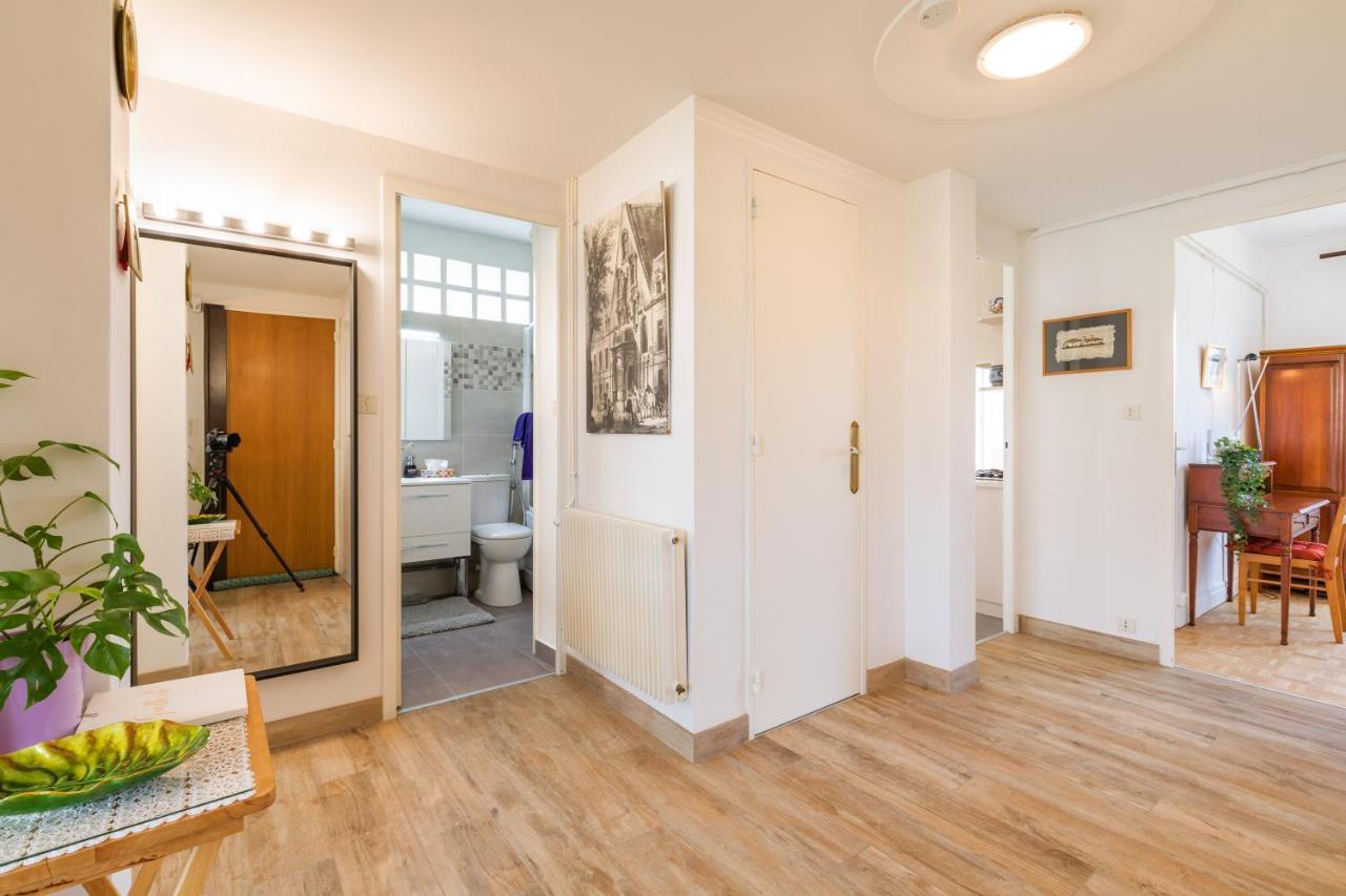Appartement Climatise 100M2 7Mn Centre Ville Garage 5Pieces 5 Adultes Bebe Arrivee Autonome Dijon Exterior photo